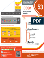 Le Car Ligne 53 Aix en Provence Europle Arbois Ple DActivit S PR Arena Marseille ST Charles