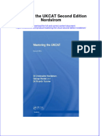 PDF Mastering The Ukcat Second Edition Nordstrom Ebook Full Chapter