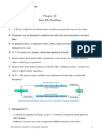 Data File Handling