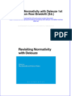 Textbook Revisiting Normativity With Deleuze 1St Edition Rosi Braidotti Ed Ebook All Chapter PDF