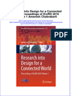 PDF Research Into Design For A Connected World Proceedings of Icord 2019 Volume 1 Amaresh Chakrabarti Ebook Full Chapter