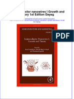 PDF Semiconductor Nanowires I Growth and Theory 1St Edition Dayeg Ebook Full Chapter