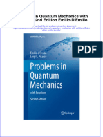 Textbook Problems in Quantum Mechanics With Solutions 2Nd Edition Emilio Demilio Ebook All Chapter PDF