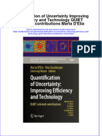 Full Chapter Quantification of Uncertainty Improving Efficiency and Technology Quiet Selected Contributions Marta Delia PDF