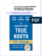 Textbook The Discover Your True North Fieldbook A Personal Guide To Finding Your Authentic Leadership Craig Nick Ebook All Chapter PDF