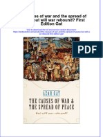 Textbook The Causes of War and The Spread of Peace But Will War Rebound First Edition Gat Ebook All Chapter PDF