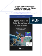 Full Chapter Spatial Analysis For Radar Remote Sensing of Tropical Forests 1St Edition Gianfranco D de Grandi PDF