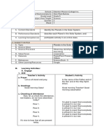 Detailed Lesson Plan in Science