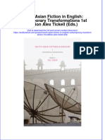 PDF South Asian Fiction in English Contemporary Transformations 1St Edition Alex Tickell Eds Ebook Full Chapter