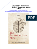 PDF The Interoceptive Mind From Homeostasis To Awareness Manos Tsakiris Ebook Full Chapter