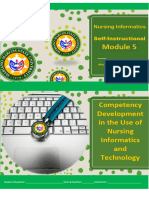 Module 5 Competency Developmet in The Use of Nursing Informatics and Technology 2022