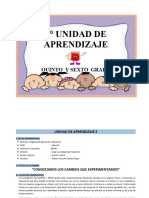 Unidad de Aprendizaje 5° - Abril