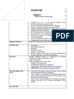 Real Numbers Lesson Plan Class 10