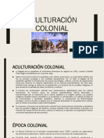 Aculturación Colonial