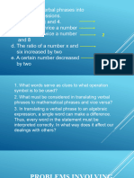 Problems Involving Quadratic Equations