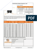 EPDM Double Spheres Rubber Joint