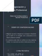 Comparto 'Semana 3 (Deber de Confidencialidad y Secreto Profesional) ' Contigo