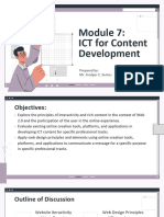 M7-ICT For Content Development