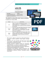 (SS) Telemetry Mounted HMI Touch Screen