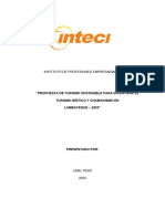 Metodologia de La Investigacion 'Propuesta de Turismo Sostenible para Incentivar El