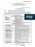 Deferred List 115 Meeting