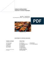 AFL2603 Study Guide