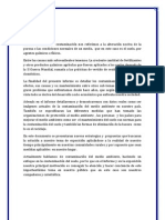 Informe Contaminacion Del Suelo