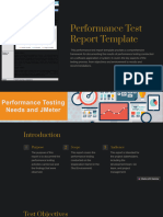 Performance Test Report Template