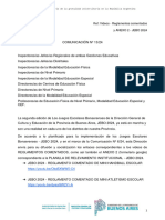 Comunicación #13-24. Videos Reglamentos Comentados y Anexo 2 - JEBO 2024