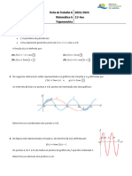 Ficha de Trabalho 06 - Trigonometria