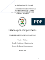 Silabo - Comportamiento Organizacional - 2024