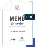 Menu Eventos Los Hostales11082022