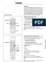 Onkyo Learning Remote RC-482M