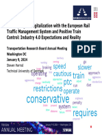 Railway Signal Digitalization With The European Rail Traffic Management System and Positive Train Control