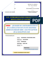 TPE D'Instrumentation Et de Regulation Industrielle