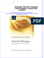 (Download PDF) Enriched Meanings Natural Language Semantics With Category Theory Ash Asudeh Online Ebook All Chapter PDF