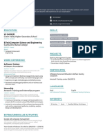 Praveen's Resume - PDF - 887