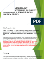 Group 2 - HEPM 3204 Project Management Empirical Studies