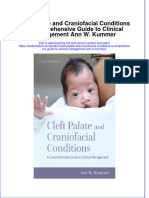 (Download PDF) Cleft Palate and Craniofacial Conditions A Comprehensive Guide To Clinical Management Ann W Kummer Online Ebook All Chapter PDF