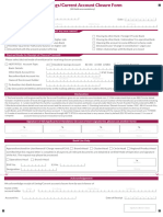 Casa Closure Form