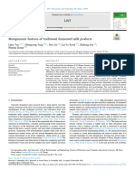 You Et Al 2022 Metagenomic Features of Traditional Fermented Milk Products