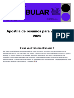 Apostila Vestibular 2024