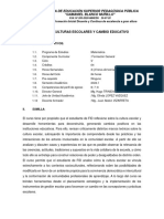 SÍLABO DE CULTURAS ESCOLARES Y CAMBIO EDUCATIVO - Matematica