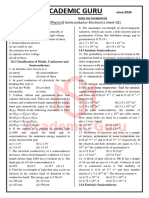 Physics Class 12 Semiconductor Electronics