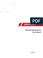 UD13679B B - Baseline - User Manual of Network Speed Dome - V5.6.0 - 20221222