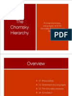 Formal Grammars, Languages, and The Chomsky-Schützenberger Hierarchy