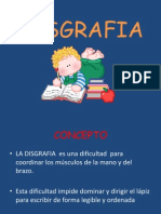 DISGRAFIA Exposicion