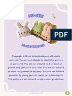 Mochi Bunnies - Crochet Pattern