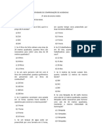 Atividade de Compensação de Ausencias 2º