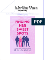 (Download PDF) Finding Her Sweet Spots A Reverse Harem Romance Novella 1St Edition Joya Lively Online Ebook All Chapter PDF